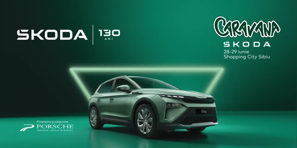 Caravana ŠKODA 2025 la Sibiu