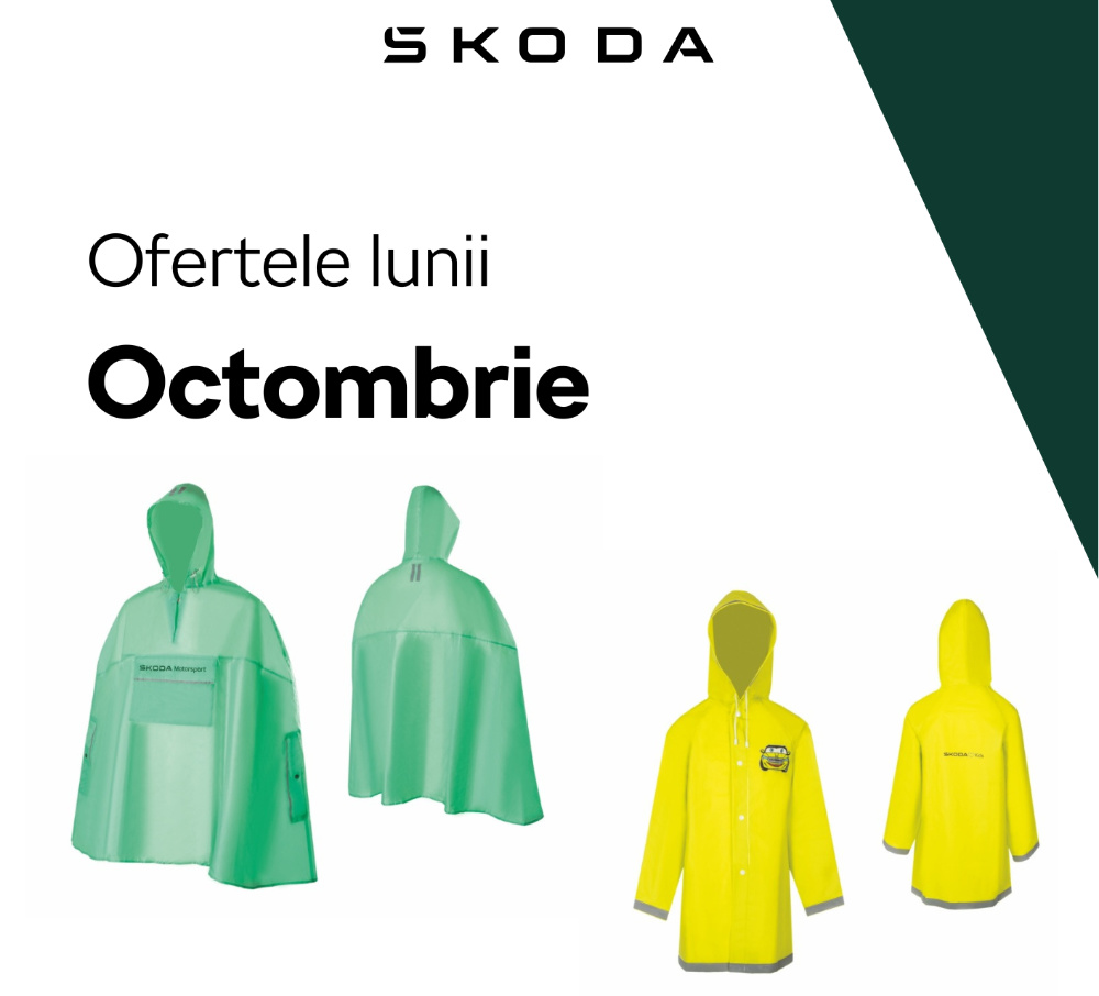 Oferta lunii ŠKODA - Octombrie 2025